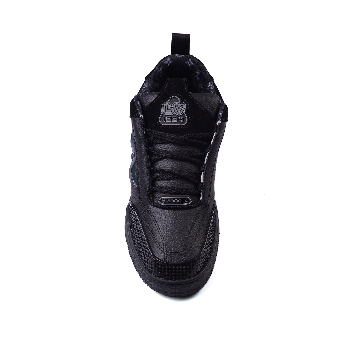 Louis Vuitton Skate Flor Blanco Sneakers Man VL1221 Black