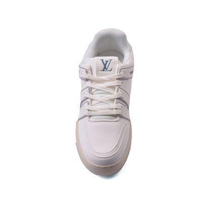 Louis Vuitton Trainer Monogram Denim Sneakers Man MD0128 White