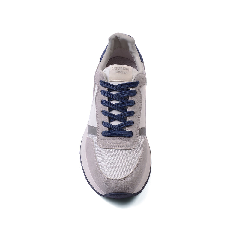 Calvin Klein Picio Monogram Sneakers Man CK654 White&Navy - 3