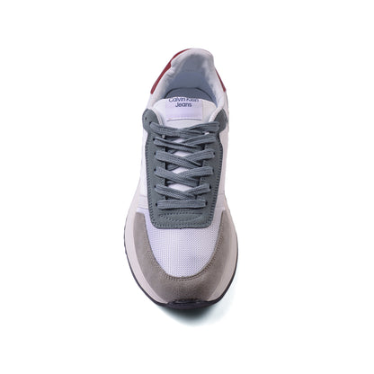 Calvin Klein Picio Monogram Sneakers Man CK654 White&Red