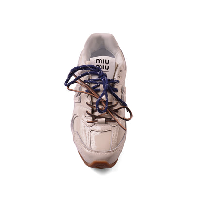 New Balance X Miu Miu 530 Diamond Sneakers Woman 5E1654E Beige