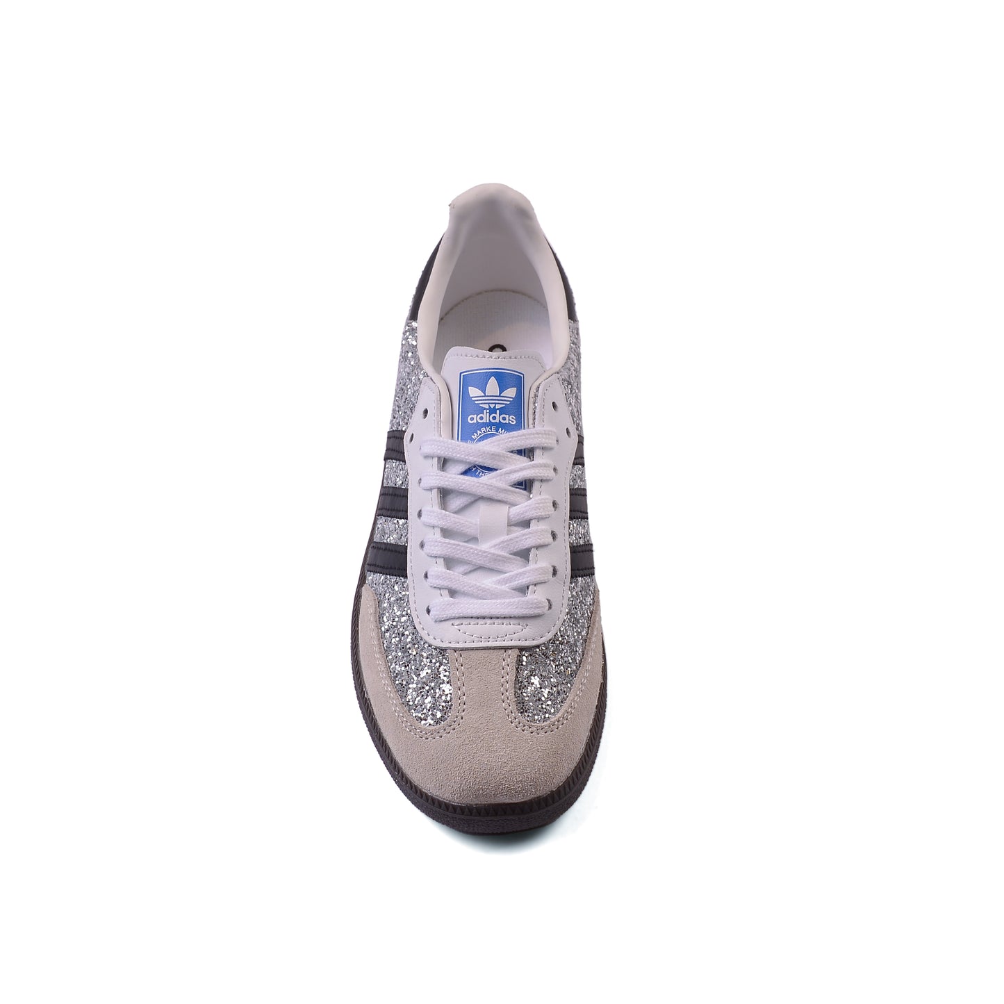 Adidas Superstar Black And Silver Glitter Sneakers Woman ID4188 Silver