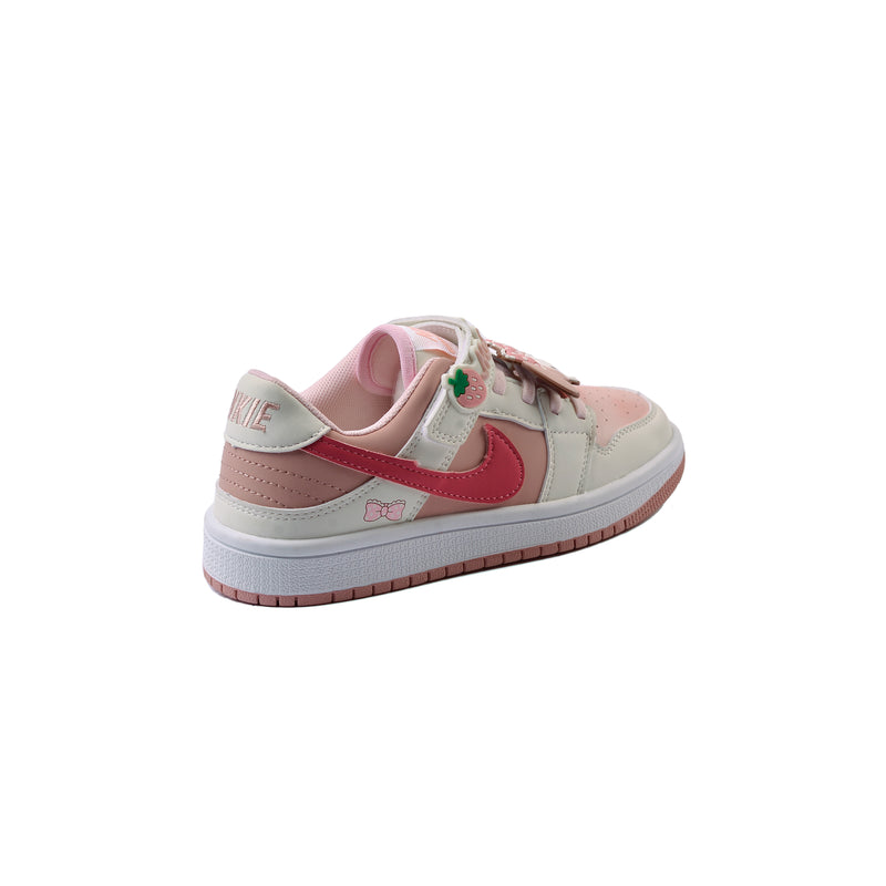 Sneakers Kids Running Comfortable Non Slip Durable lightweight 6642B Pink - 2