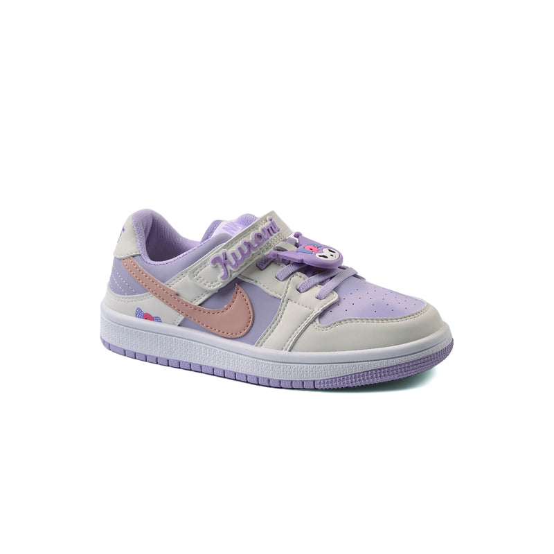 Sneakers Kids Running Comfortable Non Slip Durable lightweight 6642B Purple - 1
