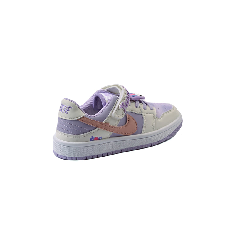 Sneakers Kids Running Comfortable Non Slip Durable lightweight 6642B Purple - 2