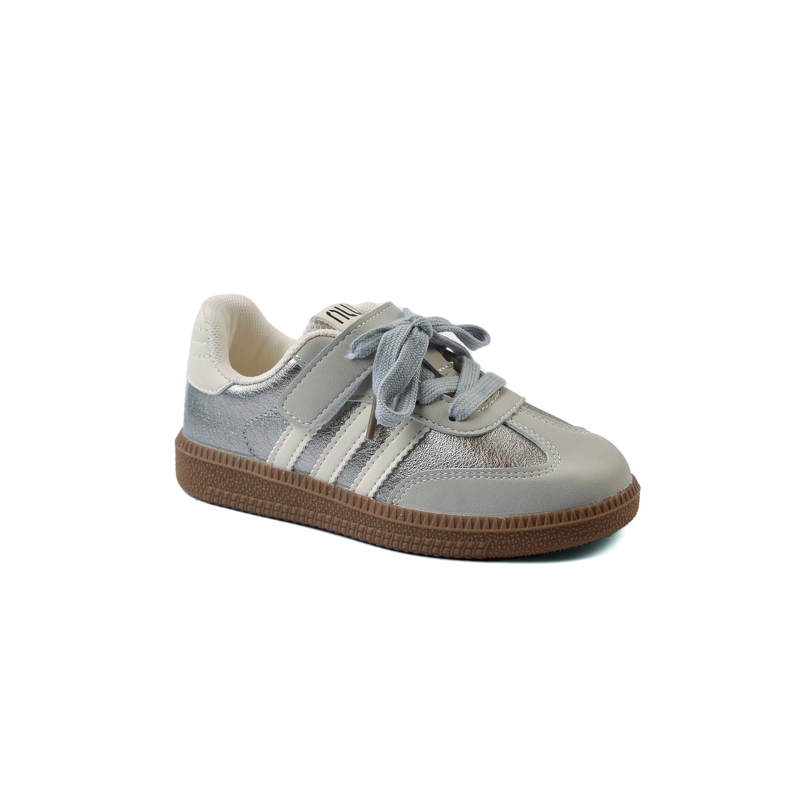 Sneakers Kids Running Comfortable Non Slip Durable lightweight 3158-S-B Gray - 1