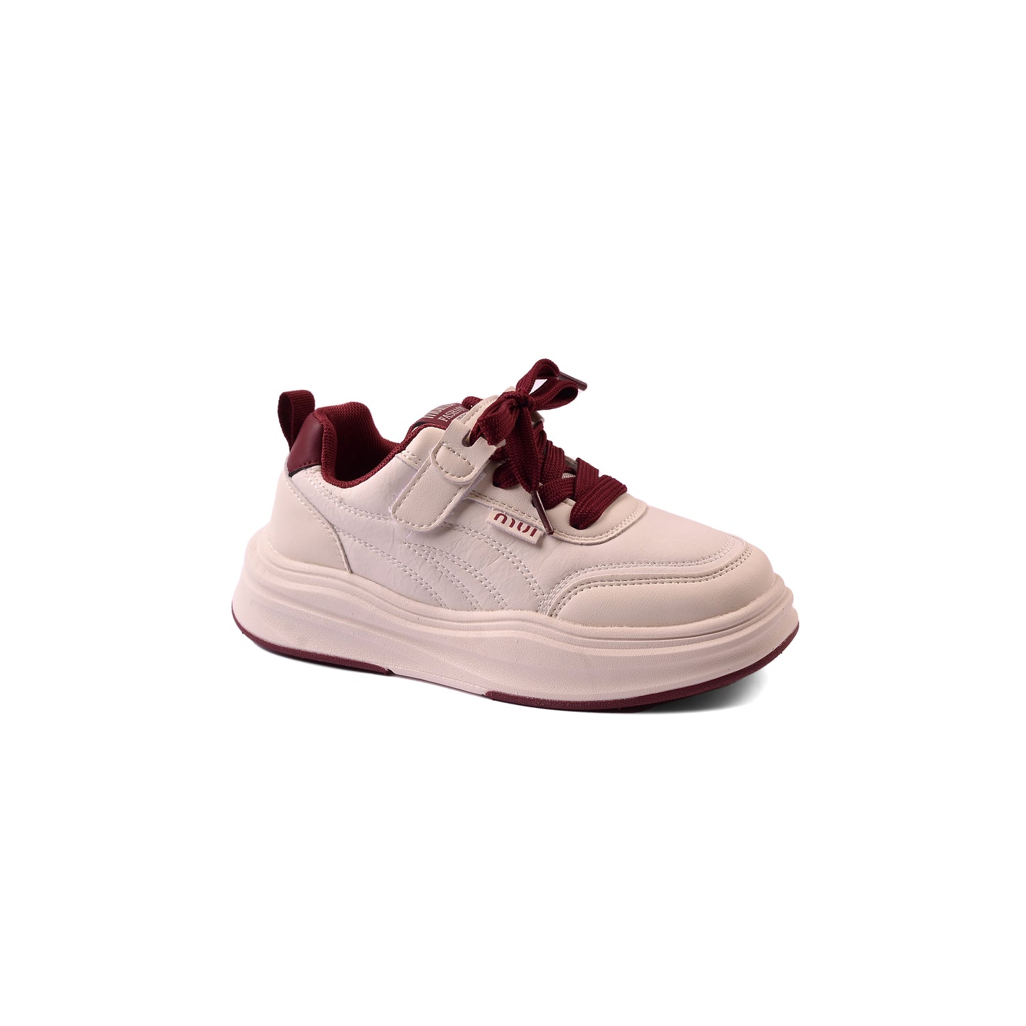 Sneakers Kids Running Comfortable Non Slip Durable lightweight 493S Marron