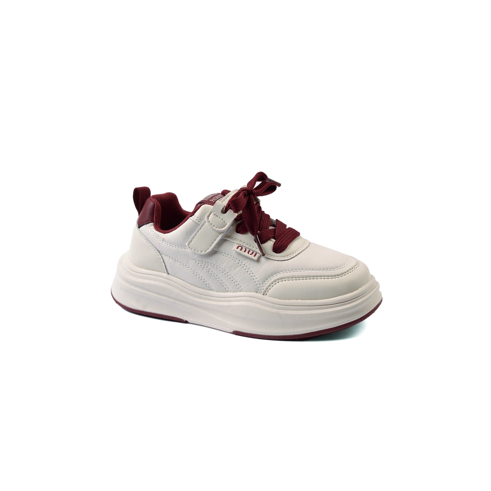 Sneakers Kids Running Comfortable Non Slip Durable lightweight 493S Marron - 1