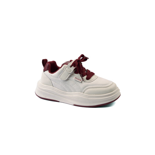 Sneakers Kids Running Comfortable Non Slip Durable lightweight 493S Marron