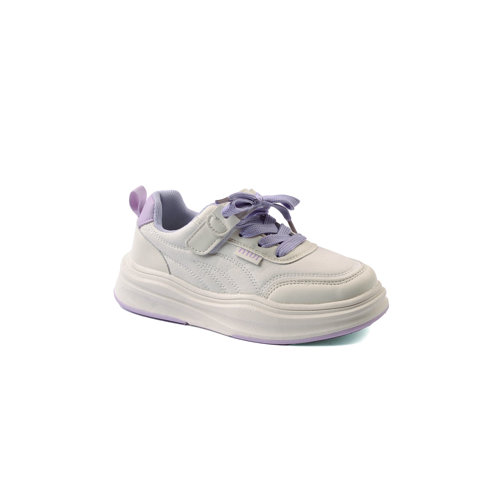 Sneakers Kids Running Comfortable Non Slip Durable lightweight 493B Purple - 1