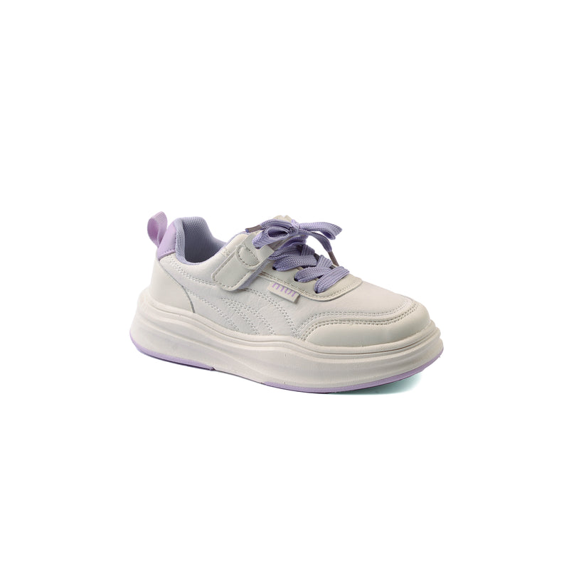 Sneakers Kids Running Comfortable Non Slip Durable lightweight 493B Purple - 1