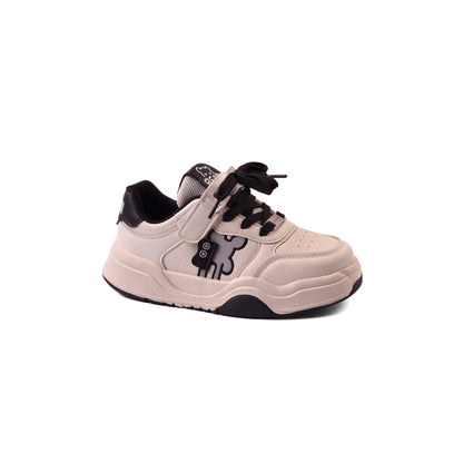 Sneakers Kids Comfortable Non Slip Durable lightweight 3504B Black