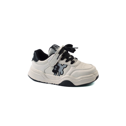 Sneakers Kids Comfortable Non Slip Durable lightweight 3504B Black