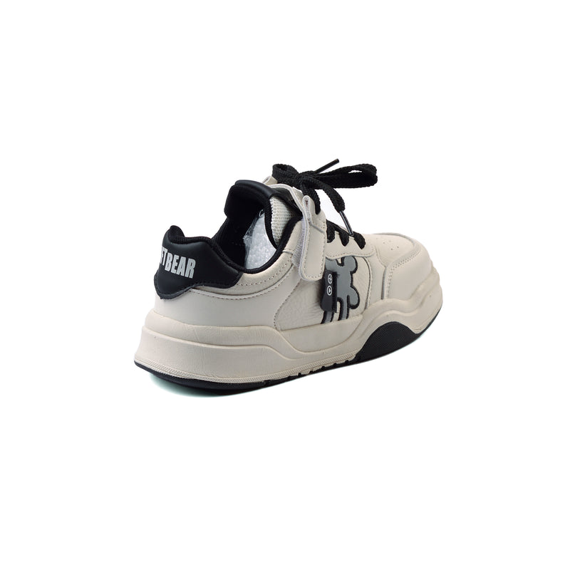 Sneakers Kids Comfortable Non Slip Durable lightweight 3504B Black - 2