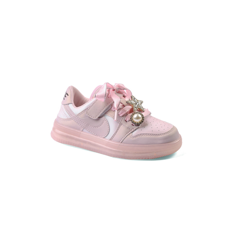 Sneakers Kids Running Comfortable Non Slip Durable lightweight 506S Pink - 1