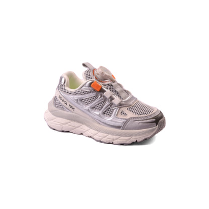 Sneakers Kids Running Comfortable Non Slip Durable lightweight 10175 Silver