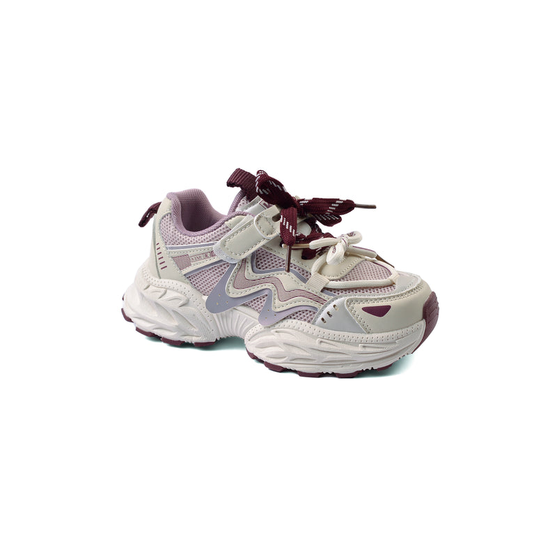 Sneakers Kids Running Comfortable Non Slip Durable lightweight 6751-S-B Purple - 1