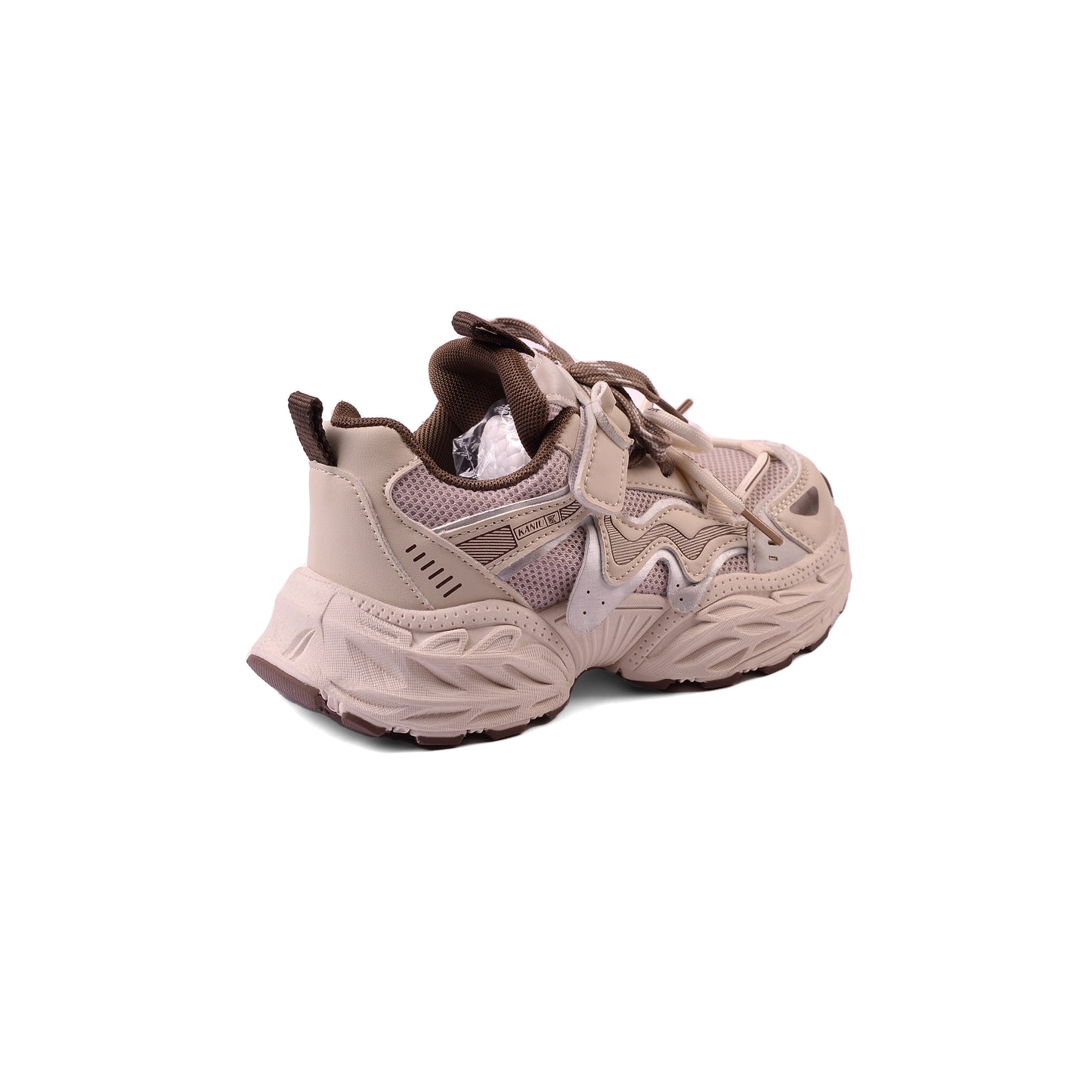 Sneakers Kids Running Comfortable Non Slip Durable lightweight 6751-S-B Beige