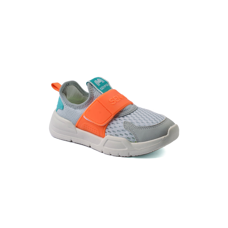 Sneakers Kids Running Comfortable Non Slip Durable lightweight 10158 Orange - 1