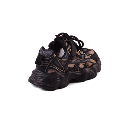 Sneakers Kids Running Comfortable Non Slip Durable lightweight 5522S Black