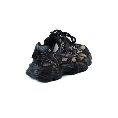 Sneakers Kids Running Comfortable Non Slip Durable lightweight 5522S Black