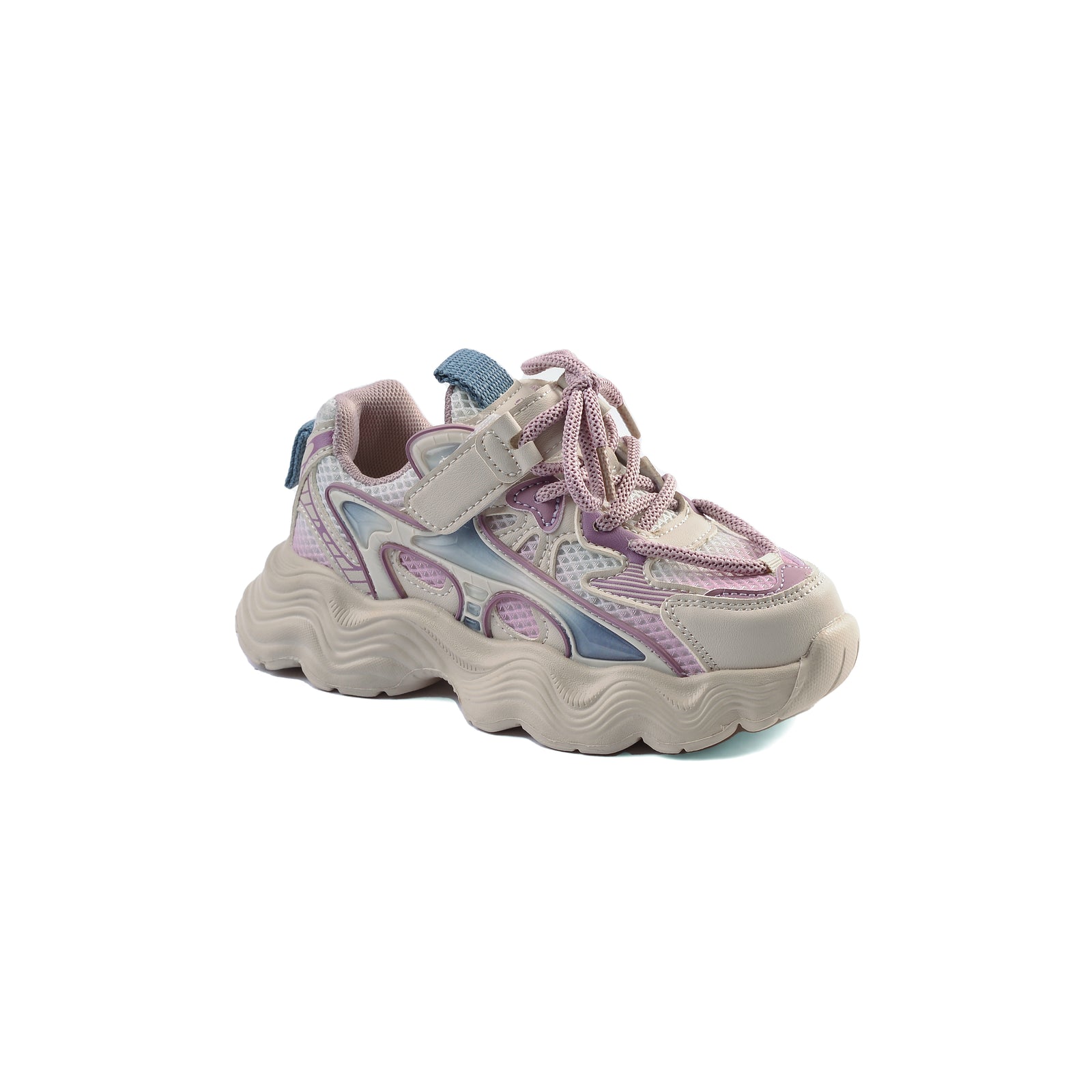 Sneakers Kids Running Comfortable Non Slip Durable lightweight 5522S Purple - 1