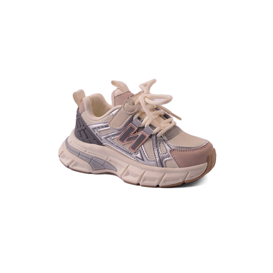 Sneakers Kids Running Comfortable Non Slip Durable lightweight 3325S Beige