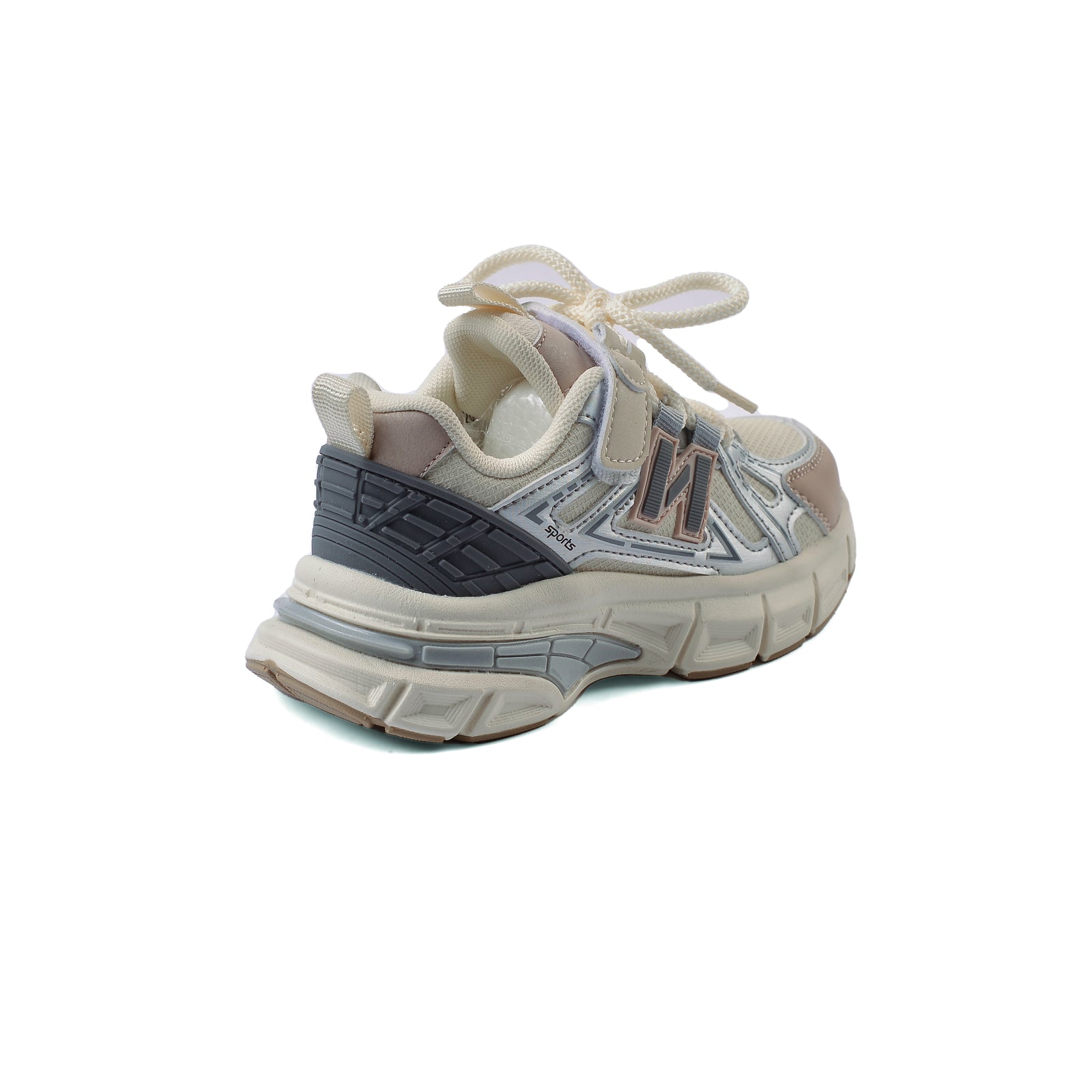 Sneakers Kids Running Comfortable Non Slip Durable lightweight 3325S Beige - 2