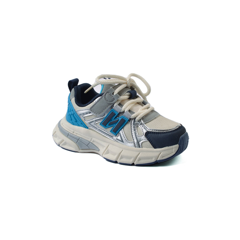 Sneakers Kids Running Comfortable Non Slip Durable lightweight 3325S Blue - 1