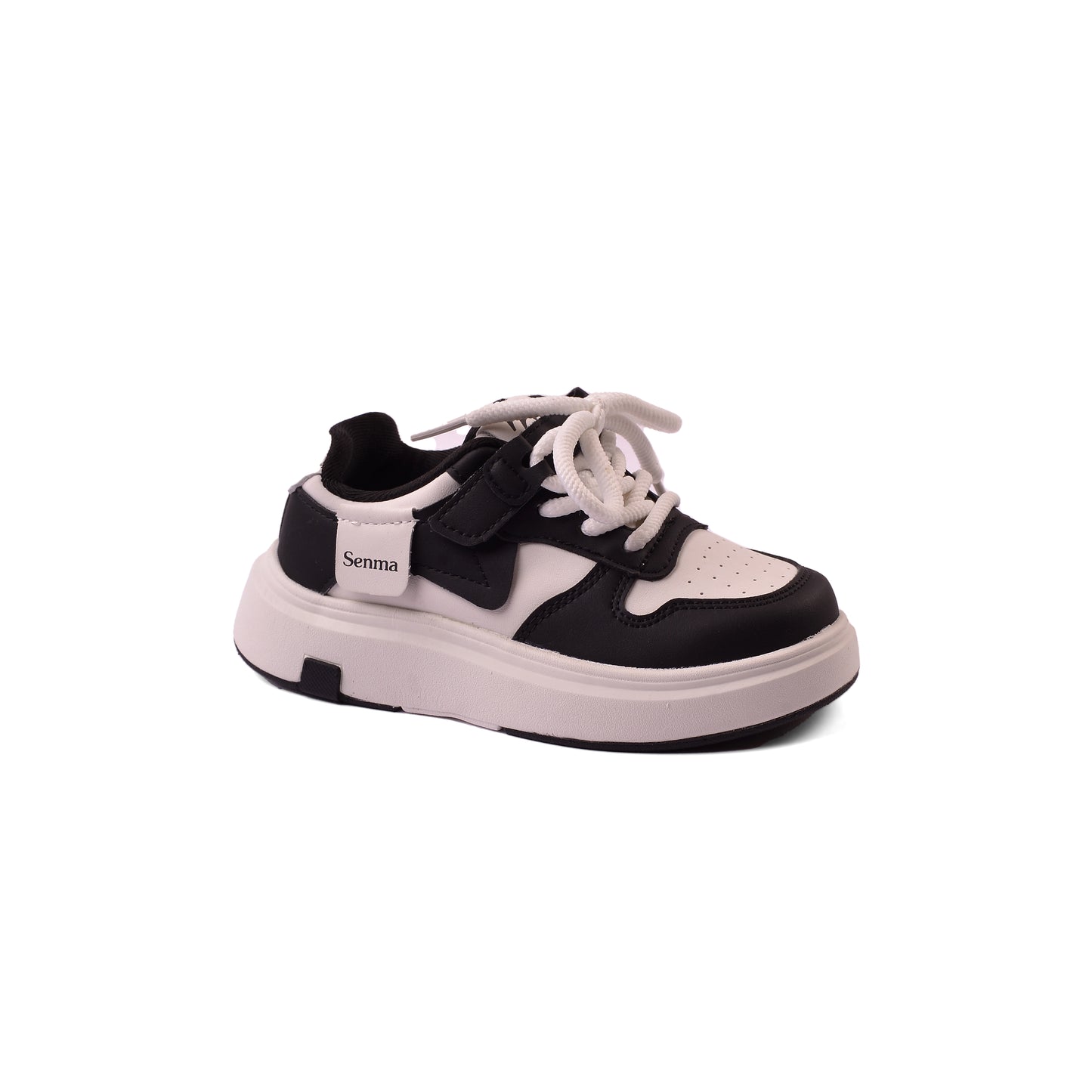 Sneakers Kids Running Comfortable Non Slip Durable lightweight 10153 White&Black