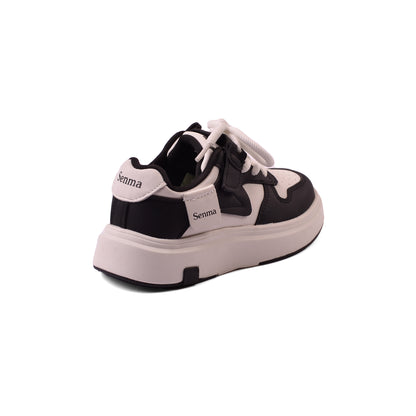 Sneakers Kids Running Comfortable Non Slip Durable lightweight 10153 White&Black