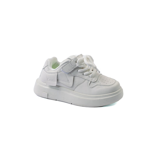 Sneakers Kids Running Comfortable Non Slip Durable lightweight 10153 White