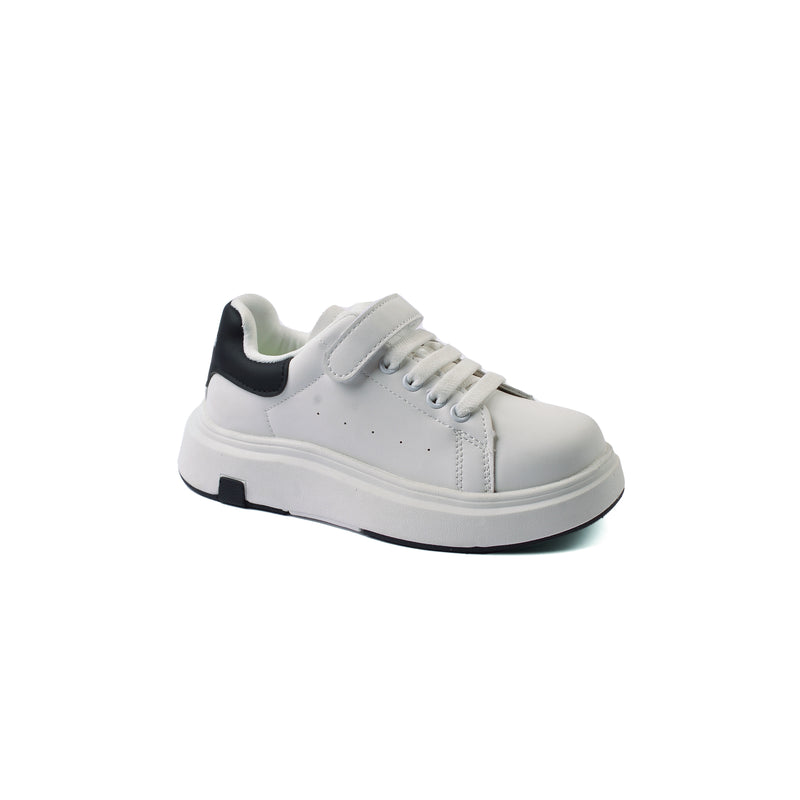Sneakers Kids Running Comfortable Non Slip Durable lightweight 10135 White&Black - 1