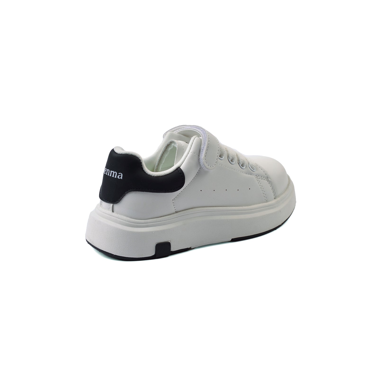 Sneakers Kids Running Comfortable Non Slip Durable lightweight 10135 White&Black - 2
