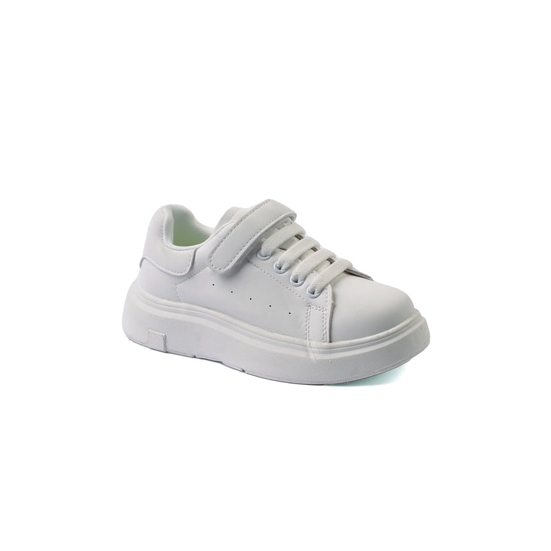 Sneakers Kids Running Comfortable Non Slip Durable lightweight 10135 White - 1