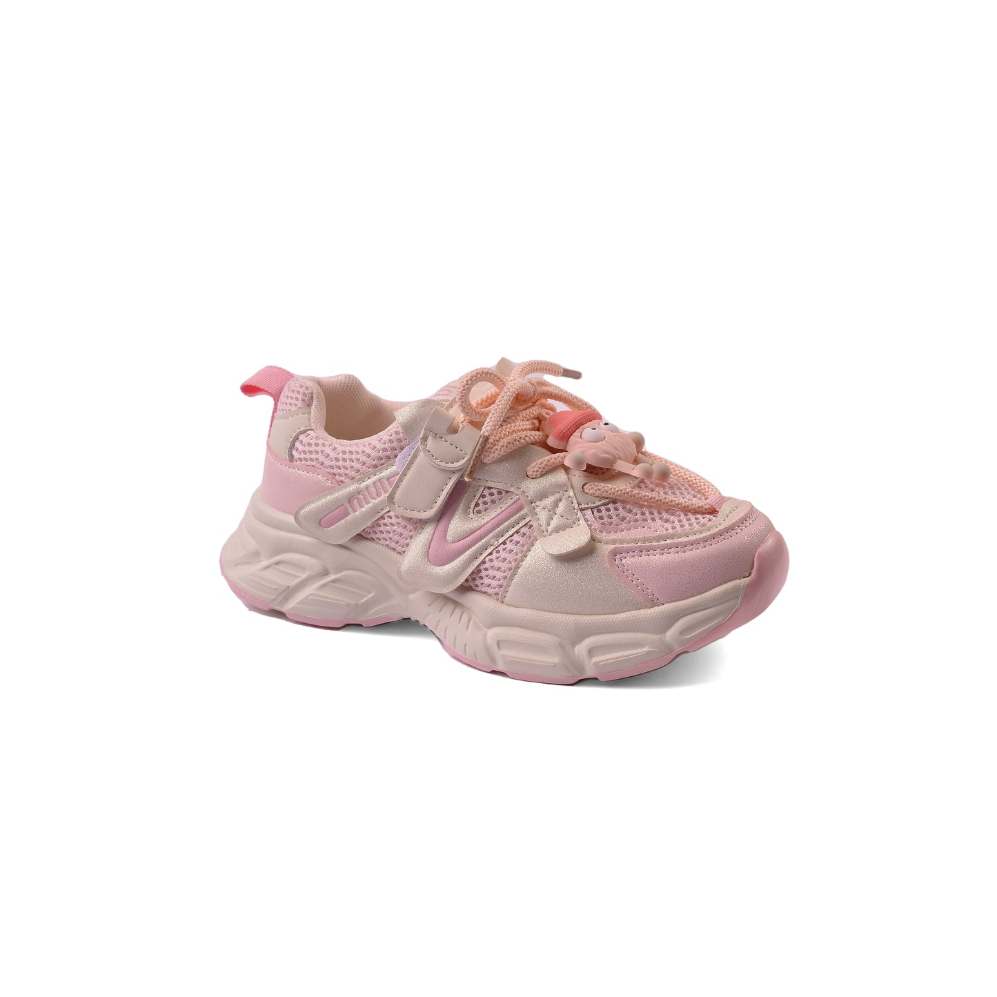Sneakers Kids Running Comfortable Non Slip Durable lightweight 2509B Pink
