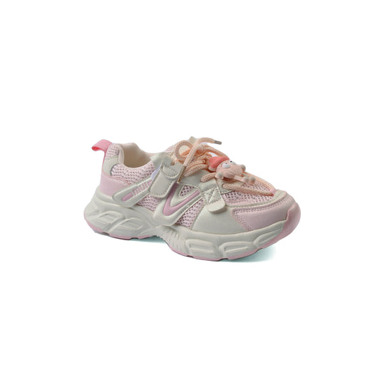 Sneakers Kids Running Comfortable Non Slip Durable lightweight 2509B Pink