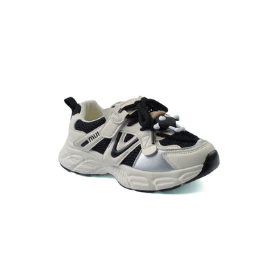 Sneakers Kids Running Comfortable Non Slip Durable lightweight 2509B Black