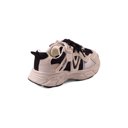 Sneakers Kids Running Comfortable Non Slip Durable lightweight 2509B Black