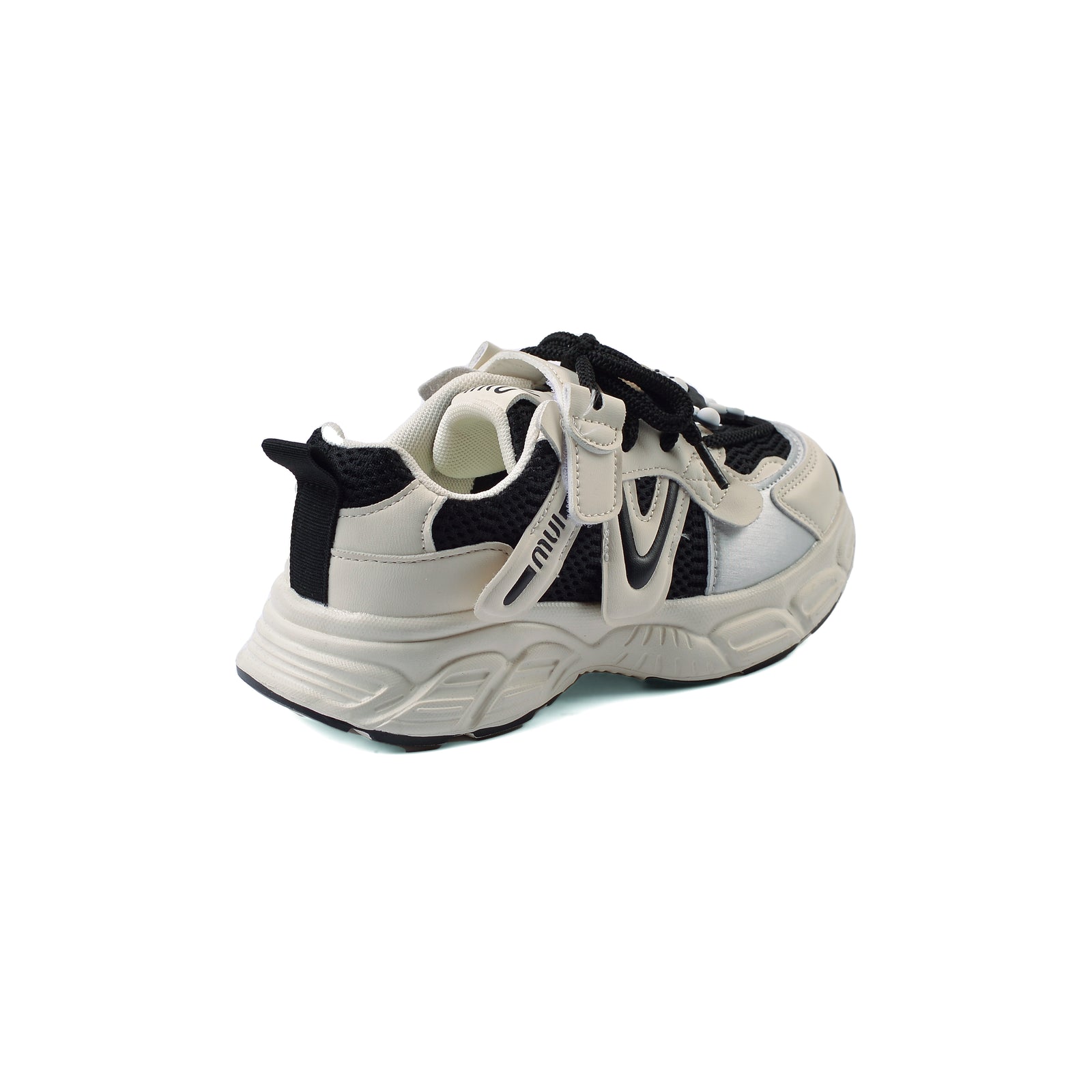 Sneakers Kids Running Comfortable Non Slip Durable lightweight 2509B Black - 2