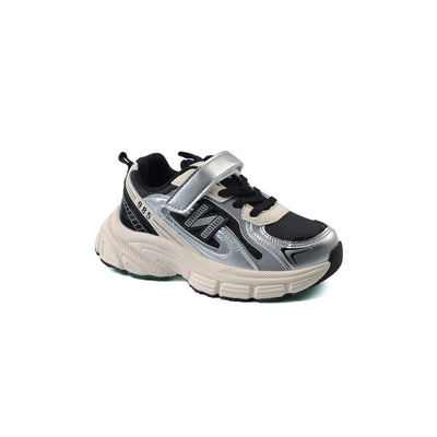Sneakers Kids Running Comfortable Non Slip Durable lightweight 3323S Black