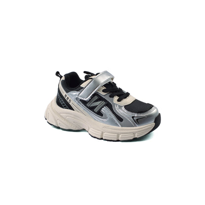 Sneakers Kids Running Comfortable Non Slip Durable lightweight 3323S Black