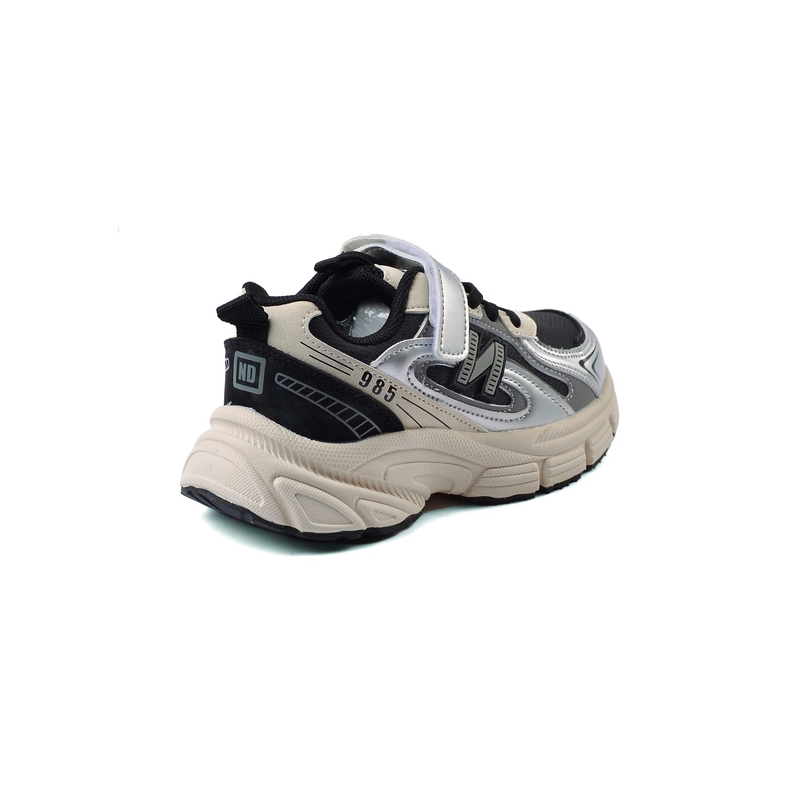 Sneakers Kids Running Comfortable Non Slip Durable lightweight 3323S Black - 2