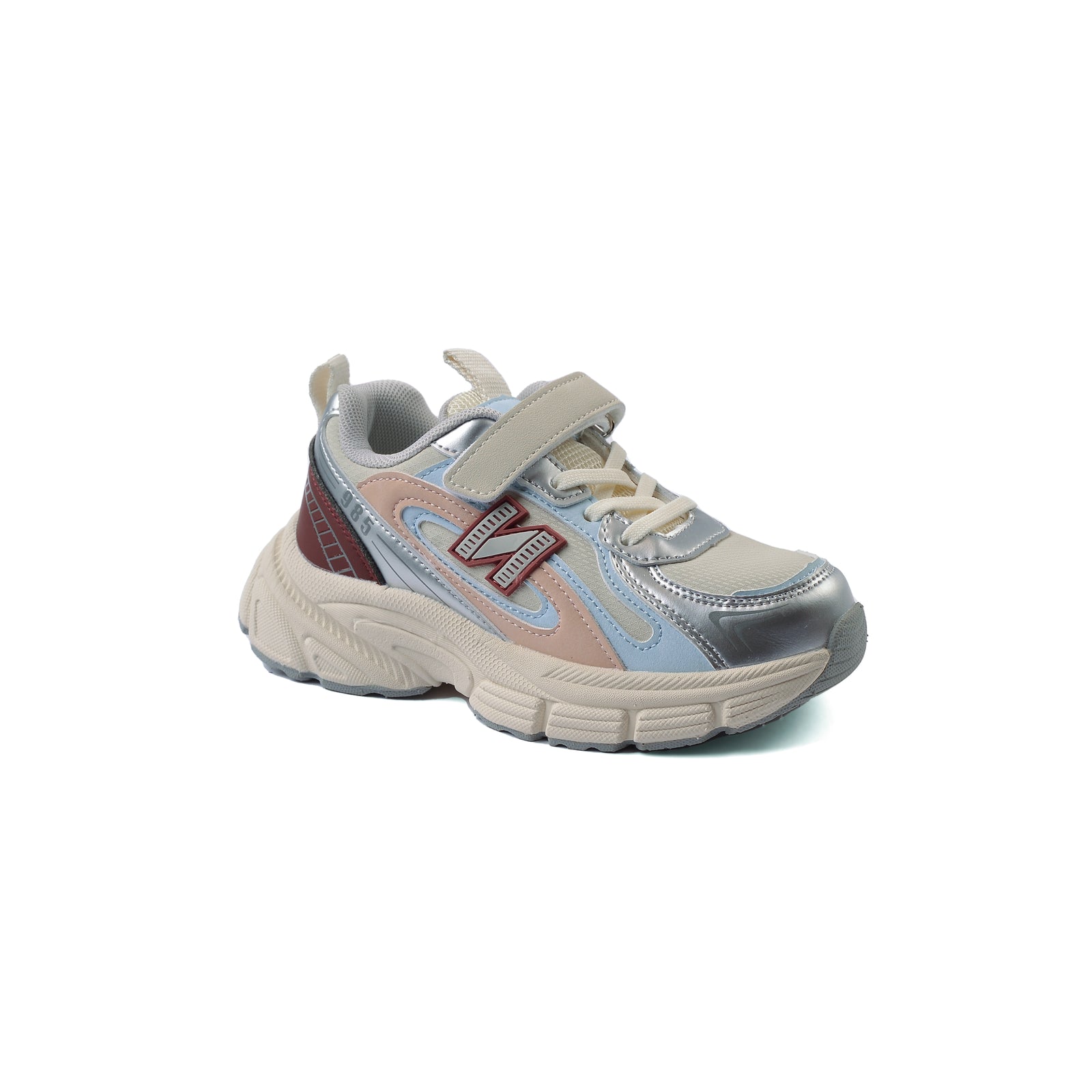 Sneakers Kids Running Comfortable Non Slip Durable lightweight 3323S Marron - 1