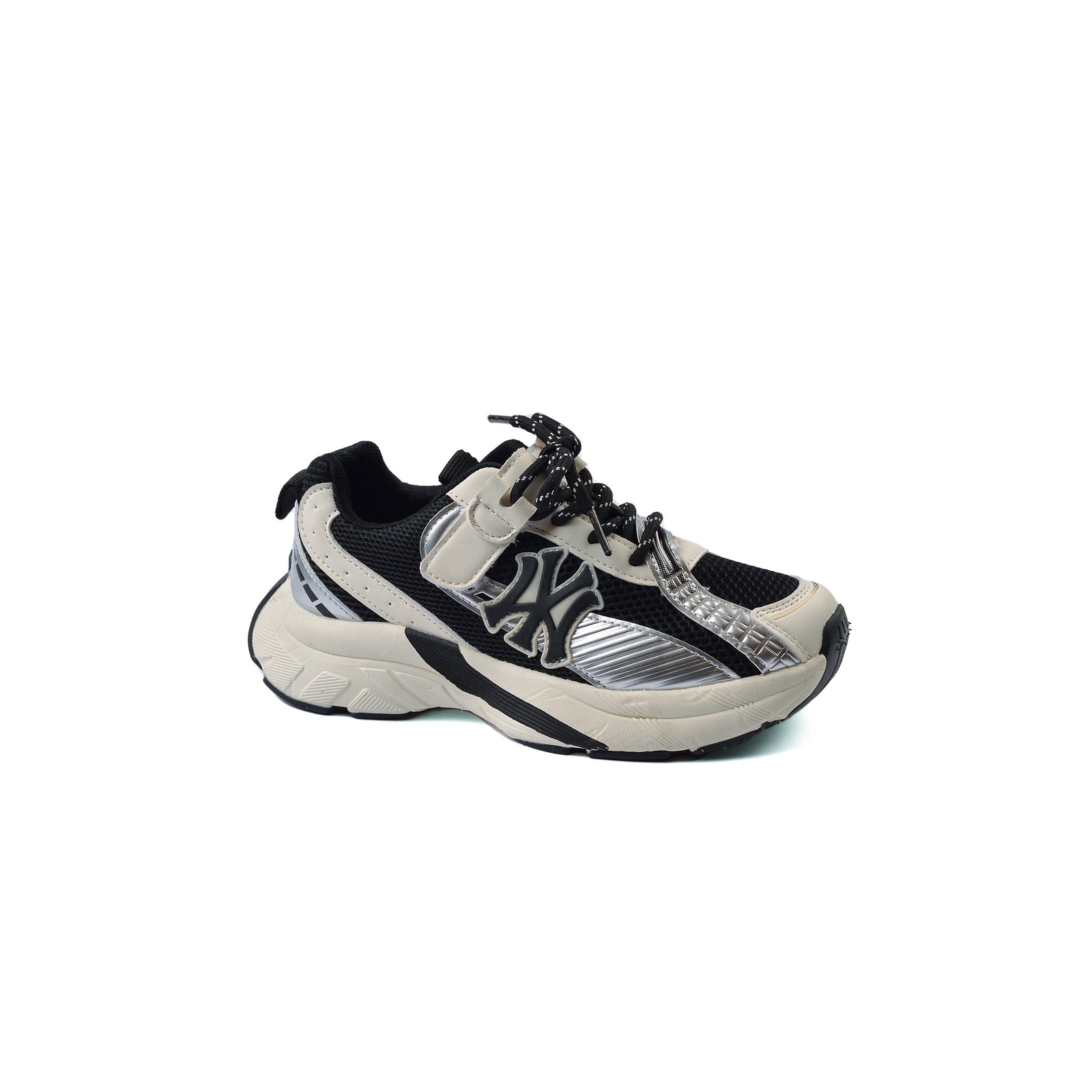 Sneakers Kids Comfortable Non Slip Durable lightweight 7621B Black - 1