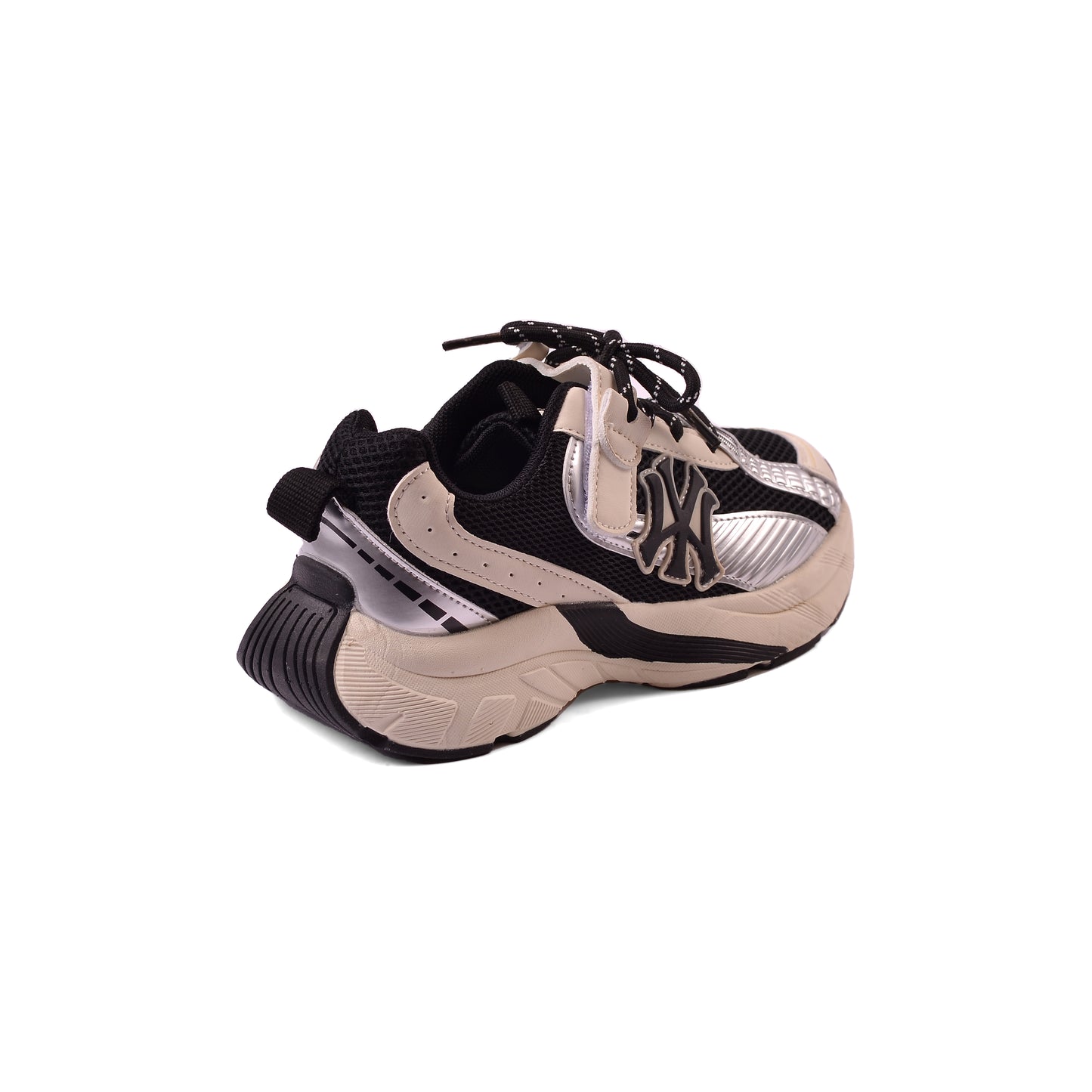 Sneakers Kids Comfortable Non Slip Durable lightweight 7621B Black