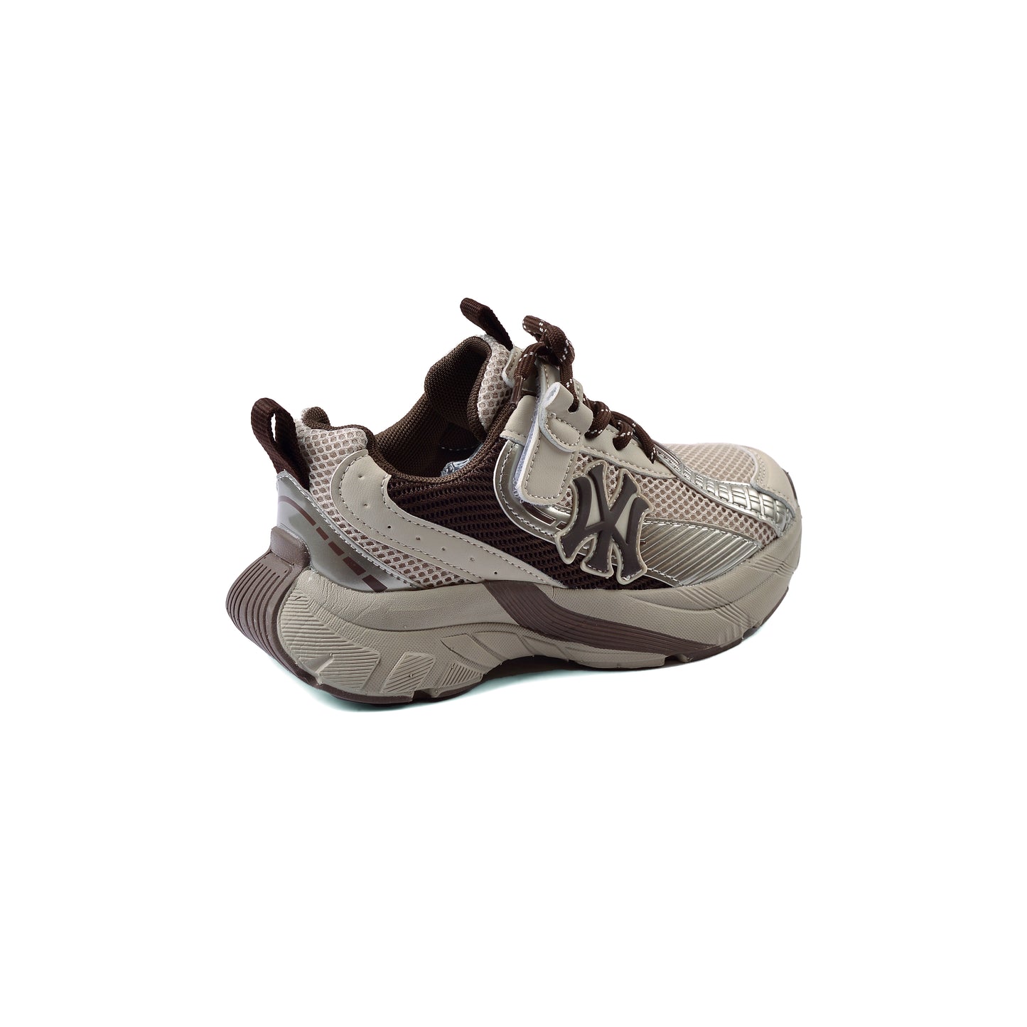 Sneakers Kids Comfortable Non Slip Durable lightweight 7621B Brown