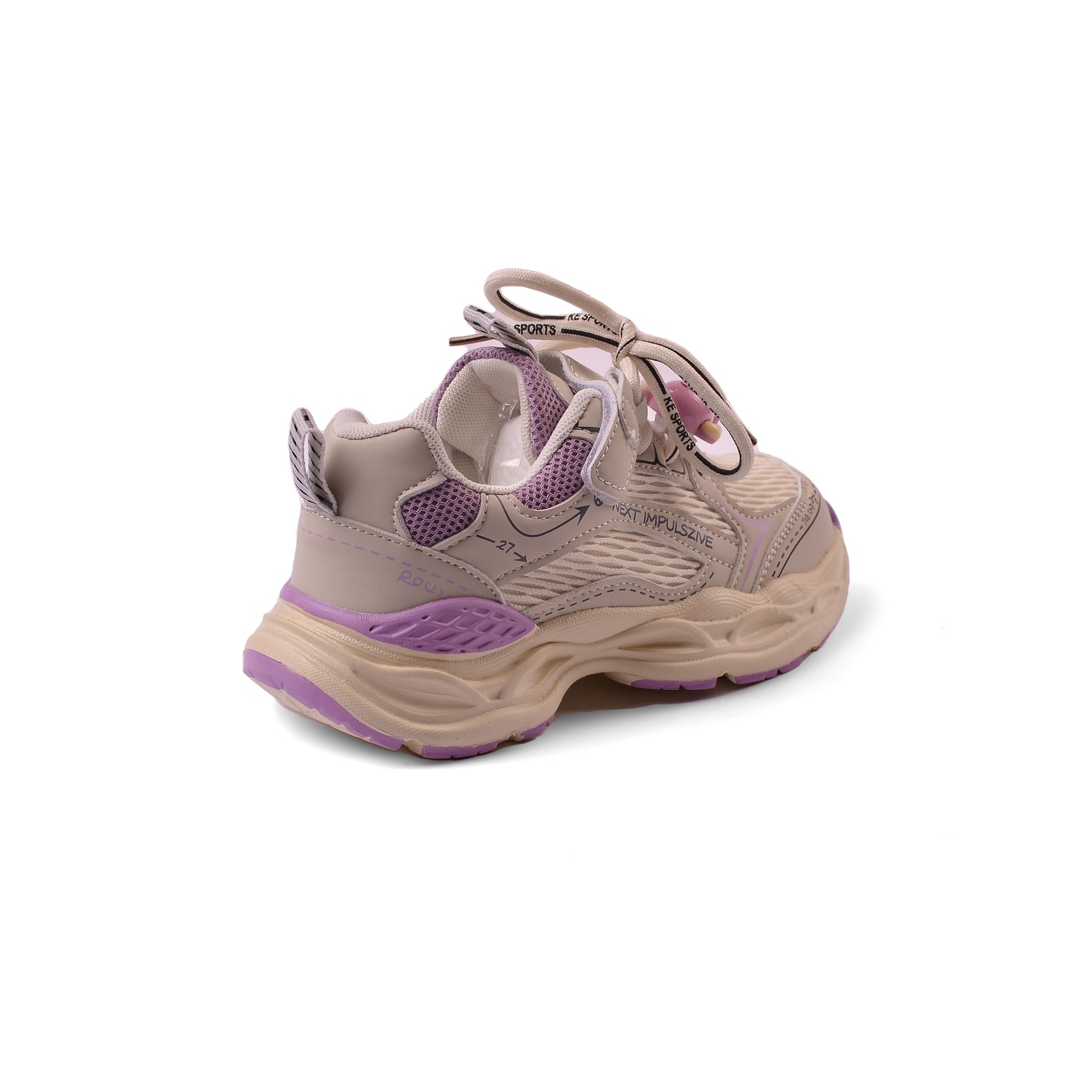 Sneakers Kids Running  Comfortable Non Slip Durable lightweight 2508 Purple