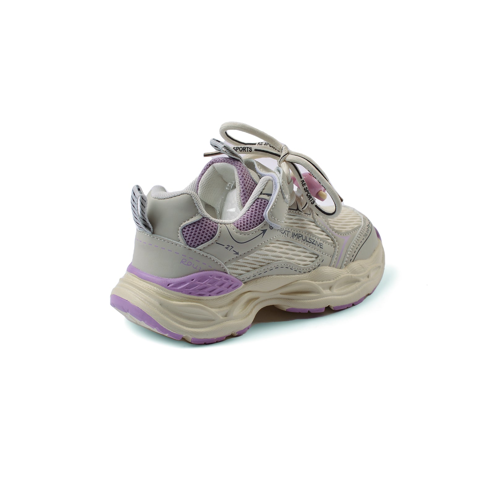 Sneakers Kids Running  Comfortable Non Slip Durable lightweight 2508 Purple - 2