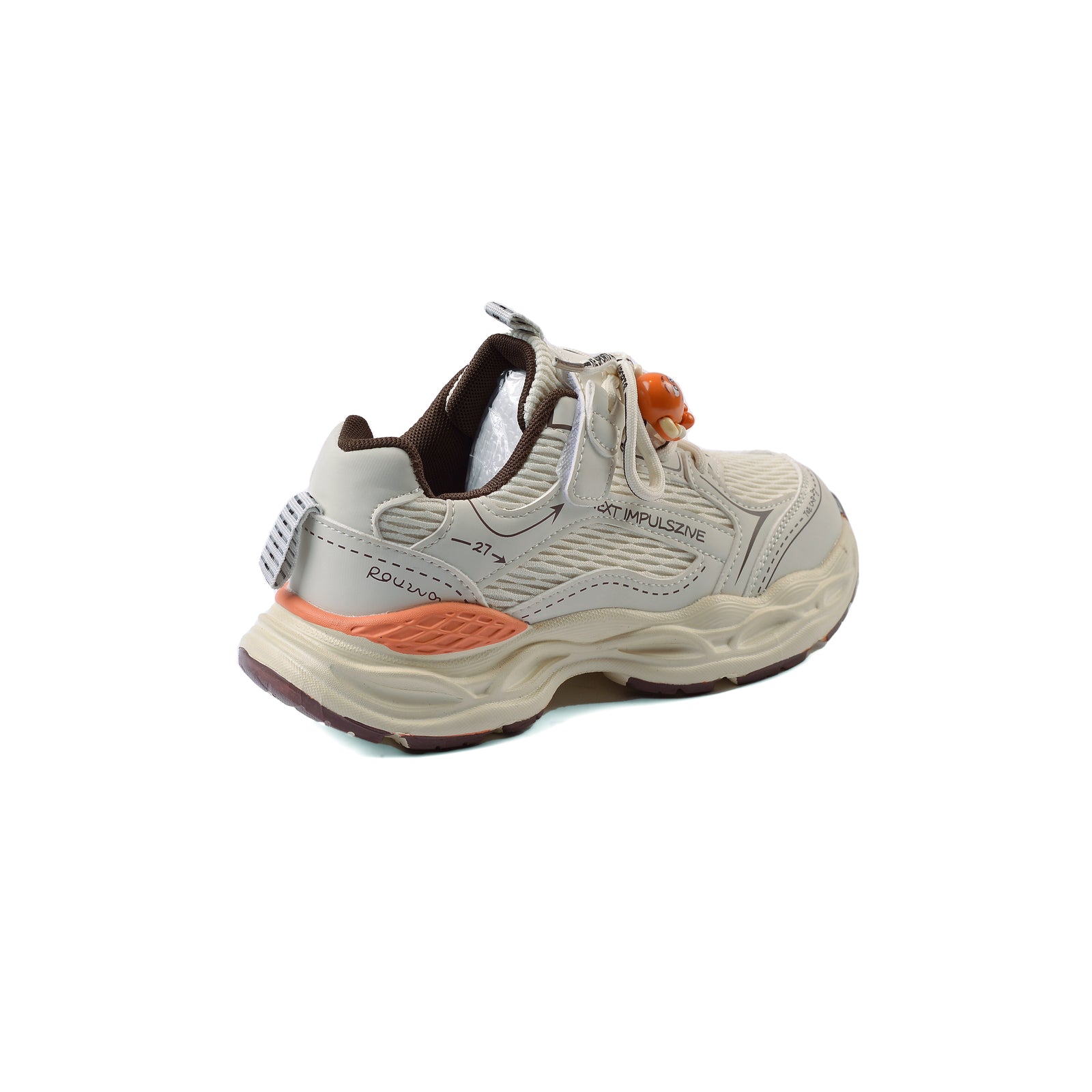 Sneakers Kids Running  Comfortable Non Slip Durable lightweight 2508 Orange - 2
